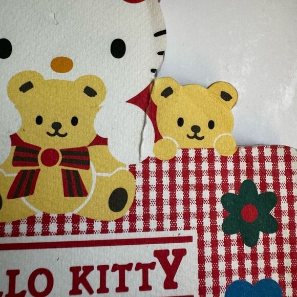 Vintage‎ Hello Kitty Stationary Paper Foldable Sanrio 1994 Popup - Picture 4 of 8